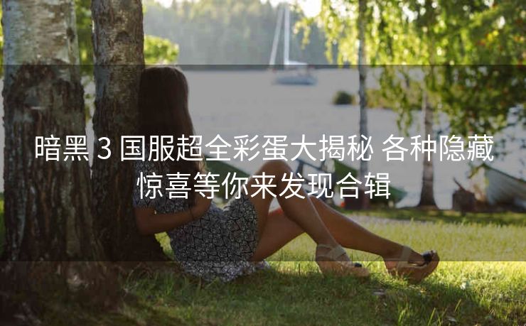 暗黑 3 国服超全彩蛋大揭秘 各种隐藏惊喜等你来发现合辑