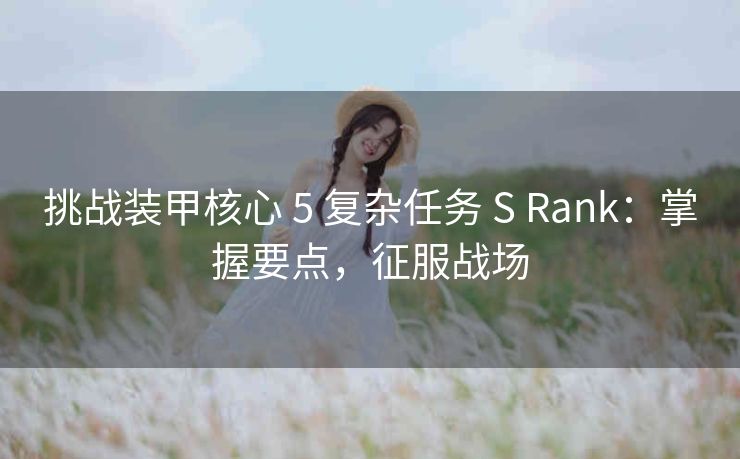 挑战装甲核心 5 复杂任务 S Rank：掌握要点，征服战场