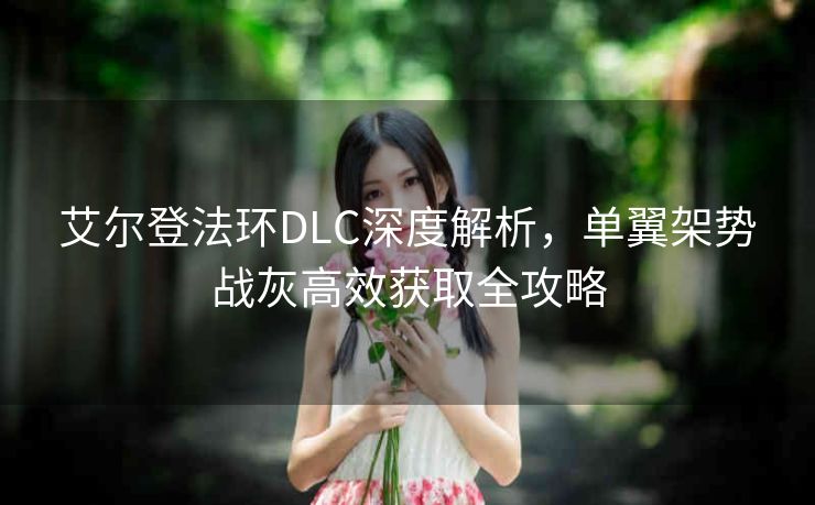 艾尔登法环DLC深度解析，单翼架势战灰高效获取全攻略