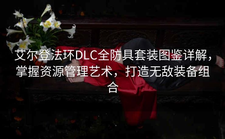 艾尔登法环DLC全防具套装图鉴详解，掌握资源管理艺术，打造无敌装备组合